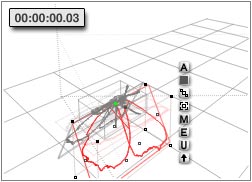 Time 00.03 - Wings are both down