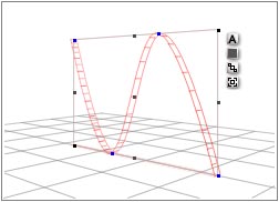 Default Sine Wave path, like an S lying on its back