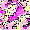 Combo- magenta, pink, and light yellow; the lightest colors possible. Bump is the highest possible combo as well.