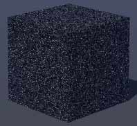 Voronoi D2-D1 noise on cube, Frequency 60