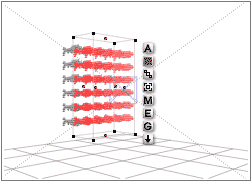 Wireframe; grid o' fish