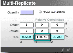 Multi-Replicate Dialog, sizes explained text