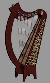 Knotwork Harp Texture