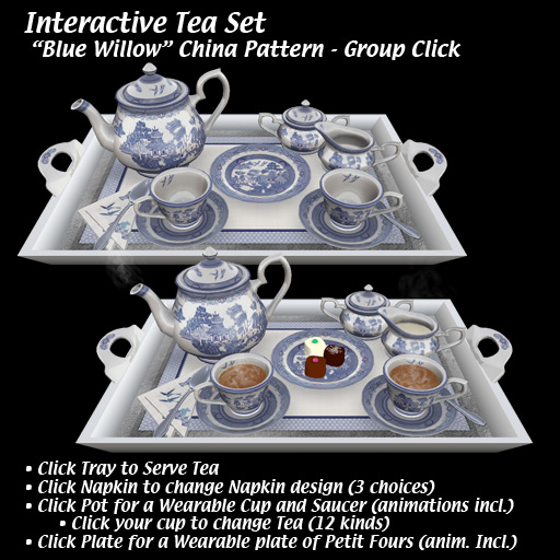 interactive tea set