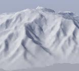 Mountain, showing blurry terrain features