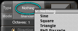 Set the noise type to Nothing, in the Noise Editor