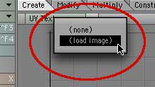 Load Image where Viewing Mode usually is.