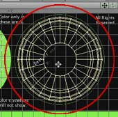 Resize and position the bottom polys on the map.